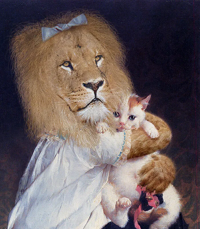 Digital Artists Were Challenged To Put Animals Into Famous Paintings, Here Are The 60 Best Ones