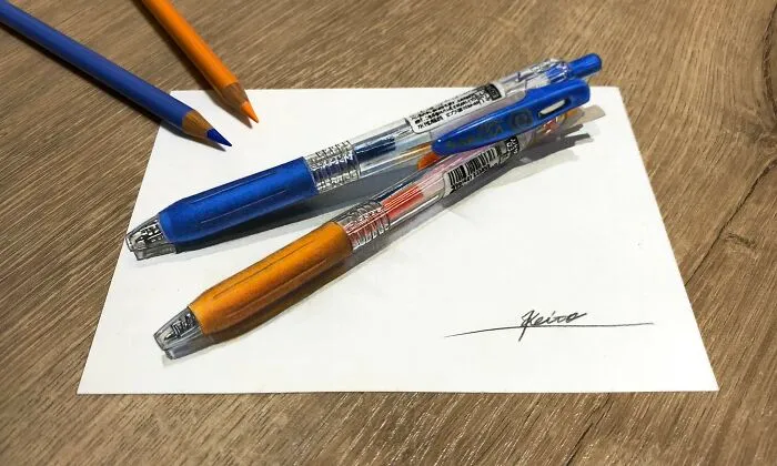 29 Drawings By This Japanese Artist That Look Like Optical Illusions