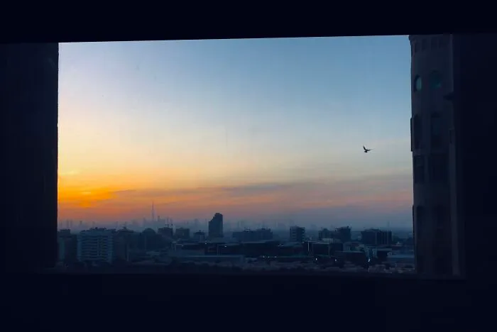 Sunset In Dubai