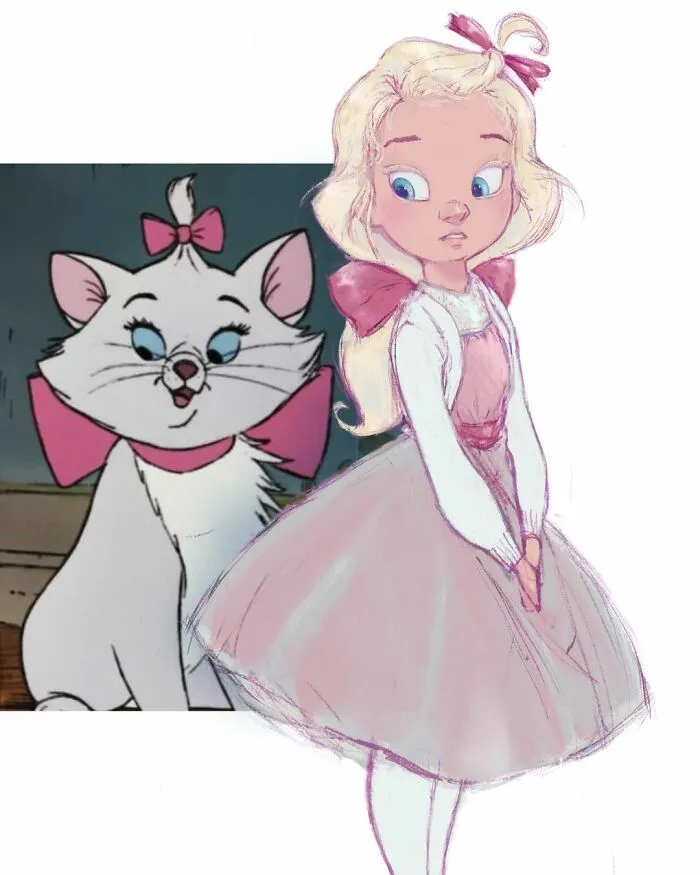 What 24 Animals From Cartoons And Photos Would Look Like As Humans, Illustrated By Shannon Lee