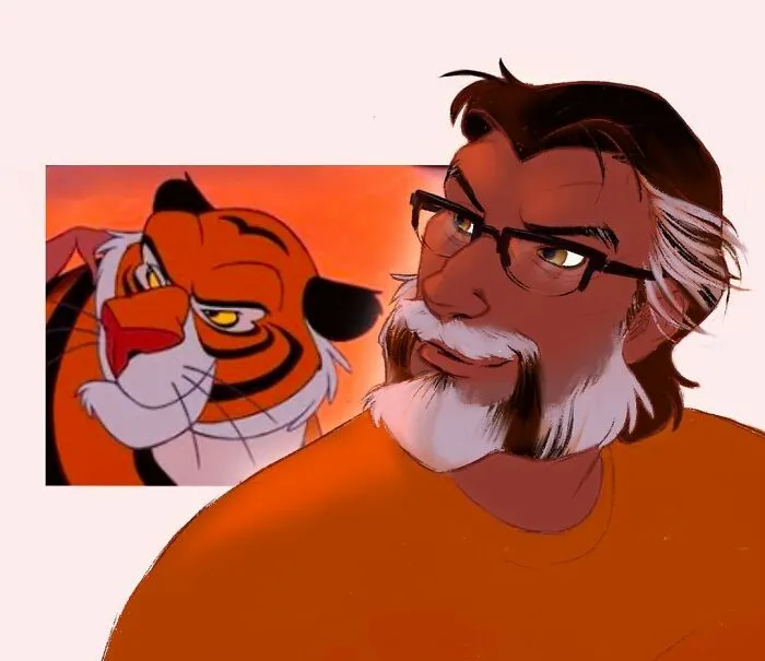 What 24 Animals From Cartoons And Photos Would Look Like As Humans, Illustrated By Shannon Lee