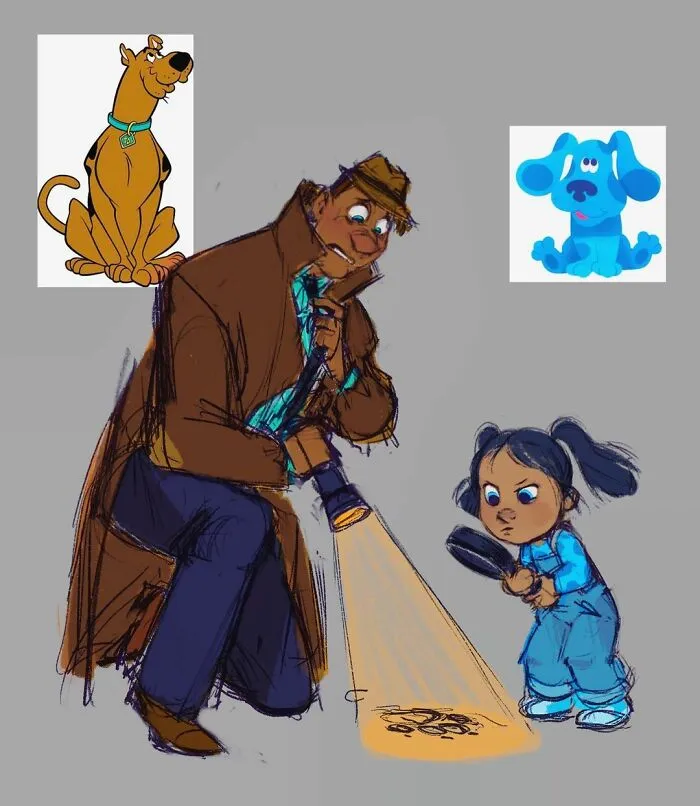 What 24 Animals From Cartoons And Photos Would Look Like As Humans, Illustrated By Shannon Lee