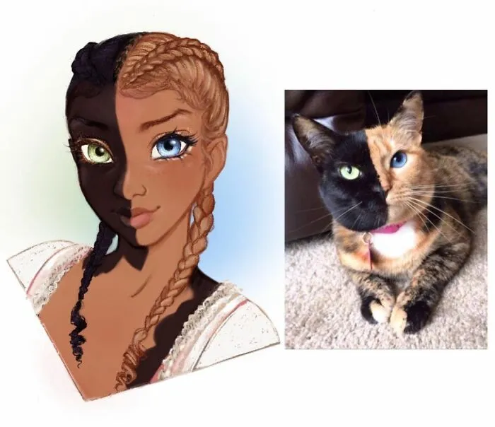 What 24 Animals From Cartoons And Photos Would Look Like As Humans, Illustrated By Shannon Lee