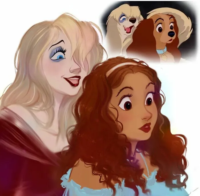 What 24 Animals From Cartoons And Photos Would Look Like As Humans, Illustrated By Shannon Lee