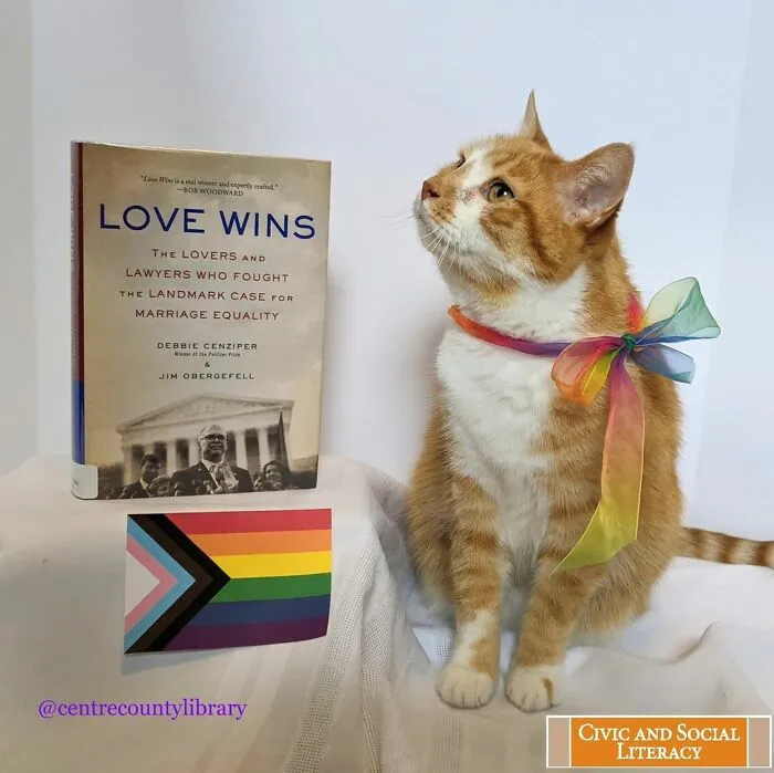This Library Attracts The Public By Dressing Up One Librarian's Cat As Literary And Movie Icons (100 Pics)