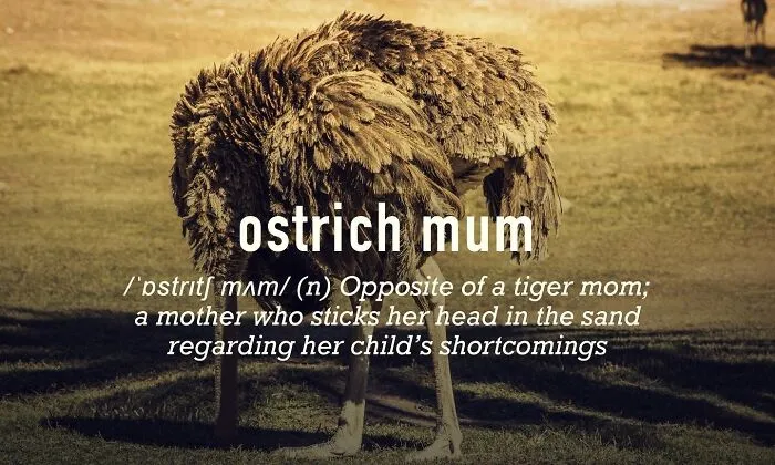 Tiger Mum > Ostrich Mum