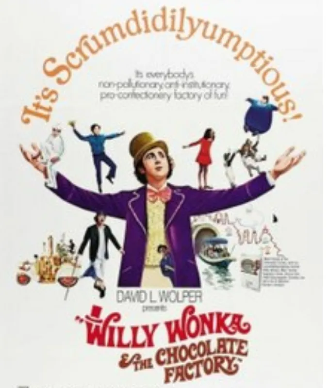Hey Pandas, Draw The Willy Wonka 1971 Poster In Your Style