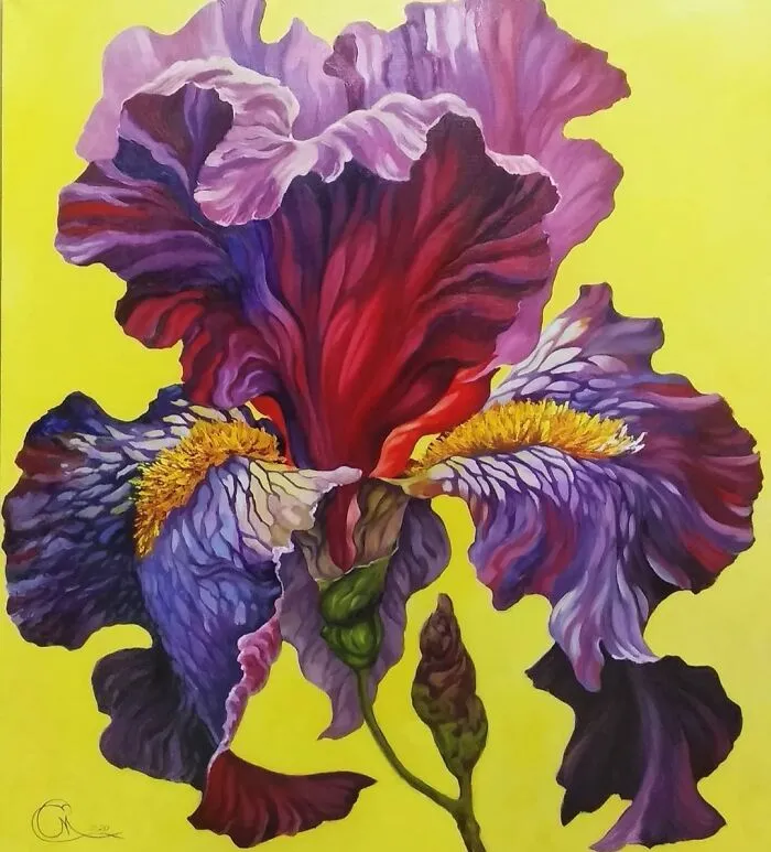 "Extravagance". Oil On Canvas 80-90