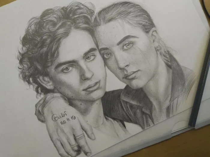 I Draw Portraits Of People Using Pencils And Watercolors, Here Are My Best 70 Works