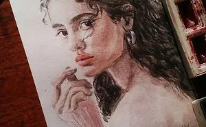 I Draw Portraits Of People Using Pencils And Watercolors, Here Are My Best 70 Works