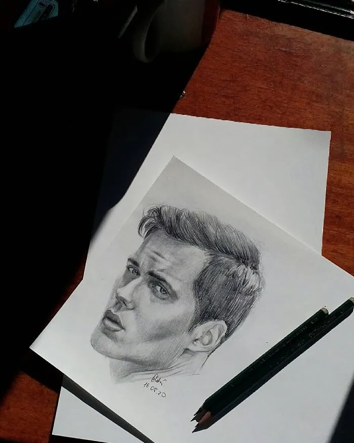 I Draw Portraits Of People Using Pencils And Watercolors, Here Are My Best 70 Works