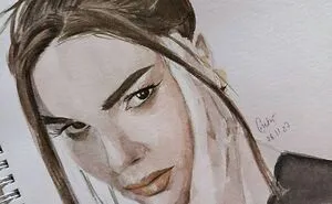 I Draw Portraits Of People Using Pencils And Watercolors, Here Are My Best 70 Works