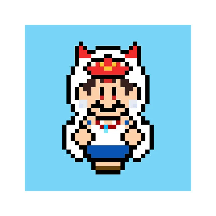 Mario X Princess Mononoke