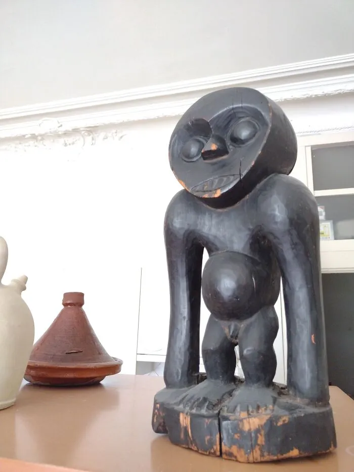 This Statue I Found On The Street, That Scares My Cat.