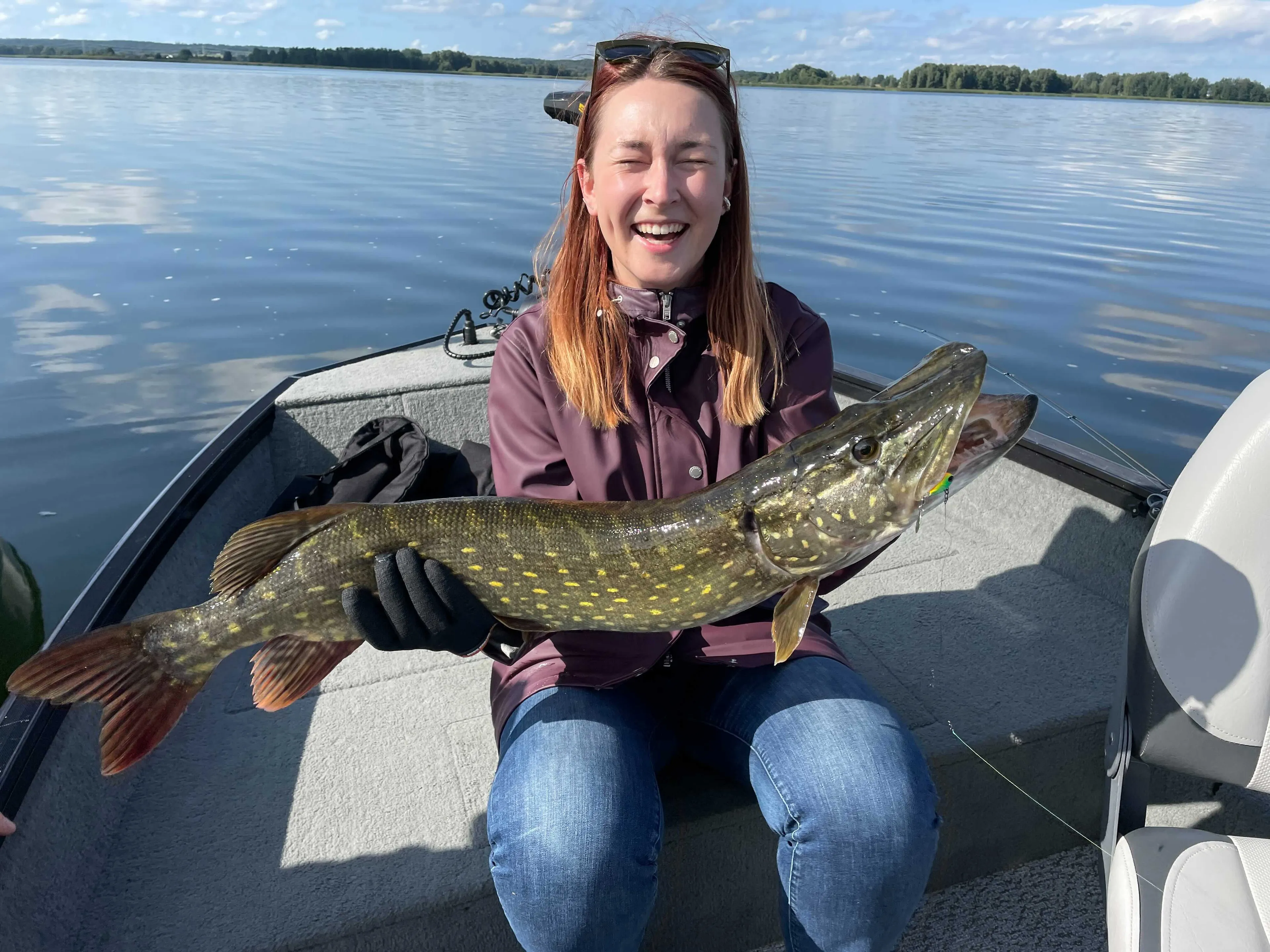 Went Fishing With My Team... And Look What I Caught 🤯