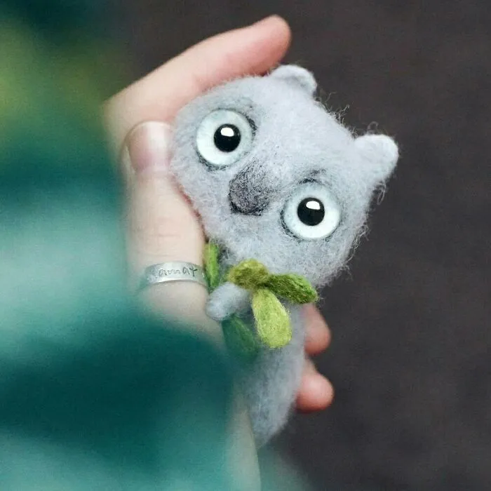 30 Of My Latest Needle Felted Fantasy Creatures And Animals