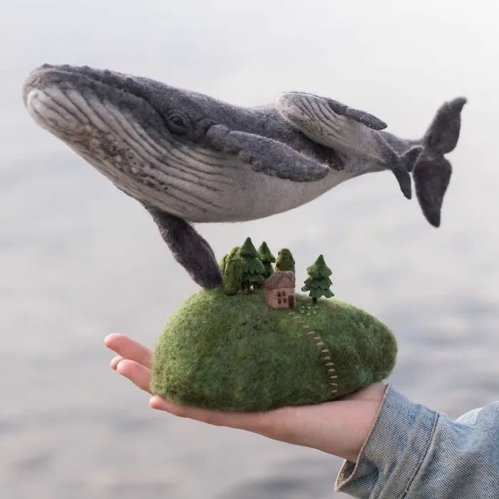 30 Of My Latest Needle Felted Fantasy Creatures And Animals