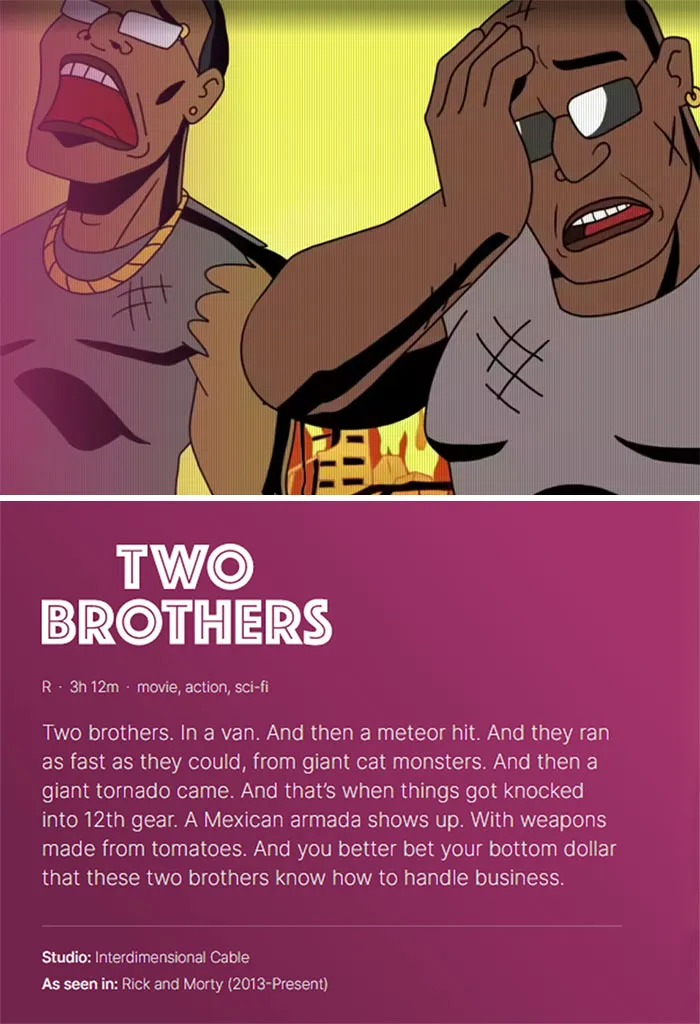 Designer Created 79 Fake Funny Movies, TV Shows And A Website To Parody Netflix