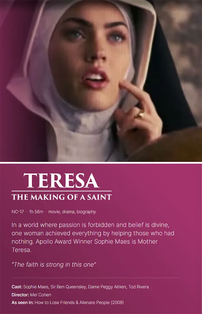 Designer Created 79 Fake Funny Movies, TV Shows And A Website To Parody Netflix