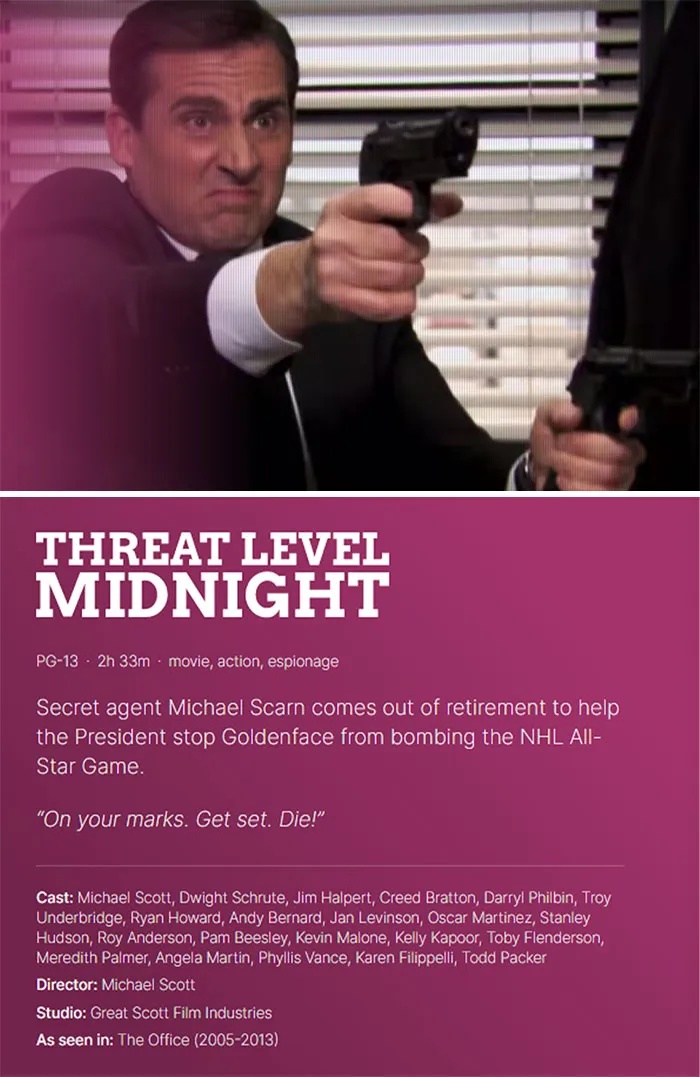 Designer Created 79 Fake Funny Movies, TV Shows And A Website To Parody Netflix