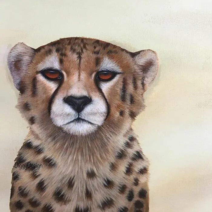 My Daughter Creates Hyper-Realistic Animal Portraits (30 Pics)