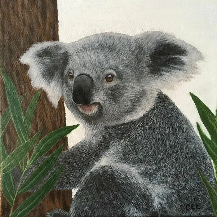My Daughter Creates Hyper-Realistic Animal Portraits (30 Pics)