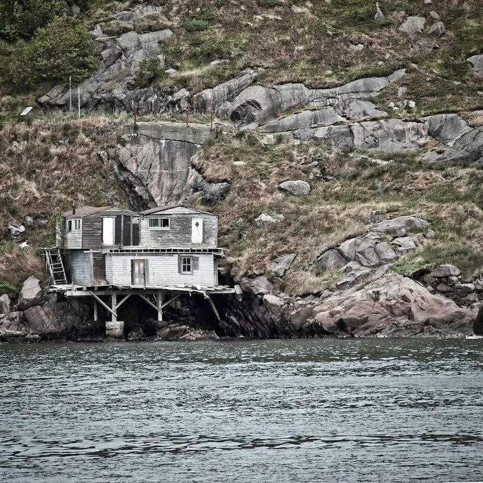 Fishing Shacks, St. John's, Newfoundland.