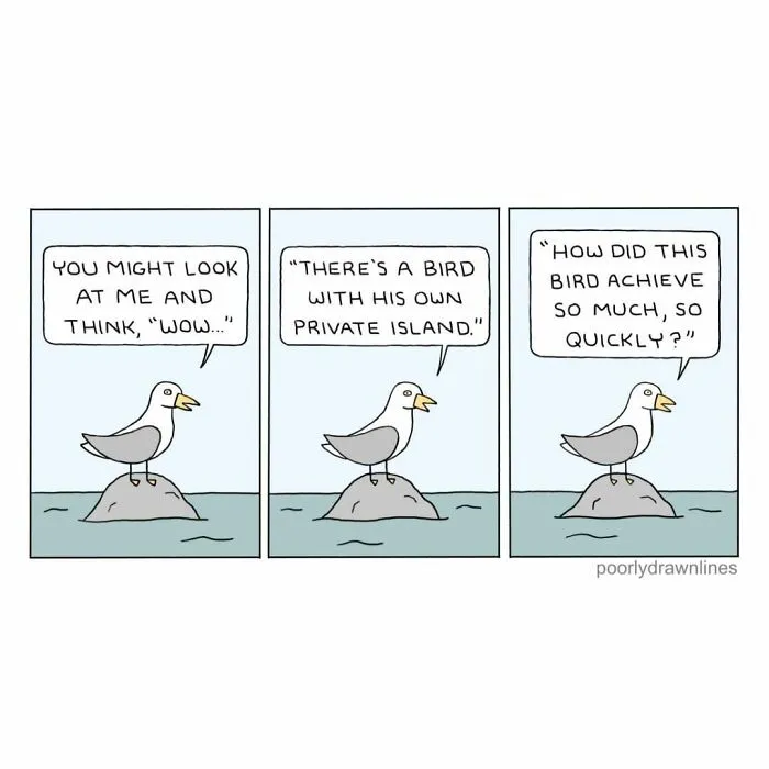 30 Funny Comics With Unexpected Endings By “Poorly Drawn Lines” (New Pics)