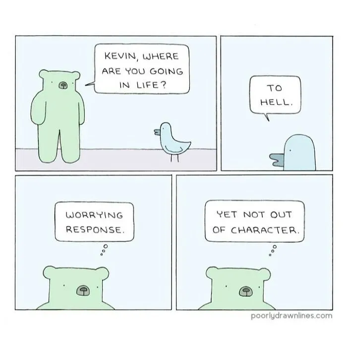30 Funny Comics With Unexpected Endings By “Poorly Drawn Lines” (New Pics)