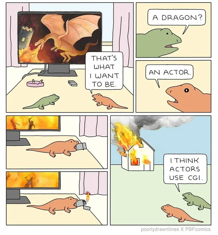 30 Funny Comics With Unexpected Endings By “Poorly Drawn Lines” (New Pics)