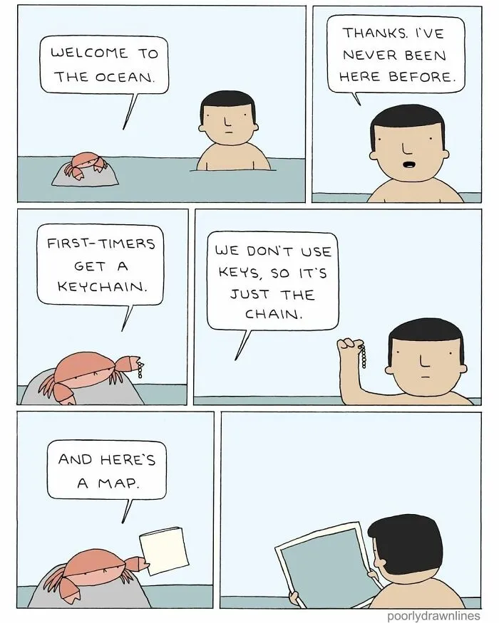 30 Funny Comics With Unexpected Endings By “Poorly Drawn Lines” (New Pics)