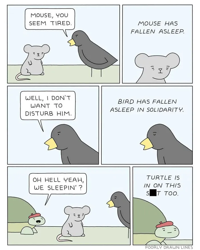 30 Funny Comics With Unexpected Endings By “Poorly Drawn Lines” (New Pics)