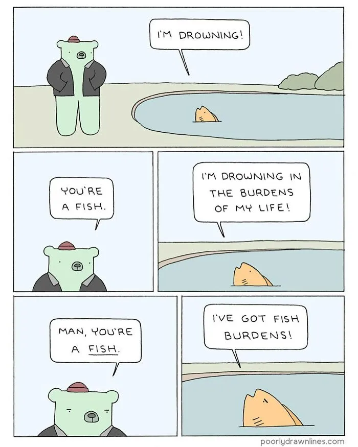 30 Funny Comics With Unexpected Endings By “Poorly Drawn Lines” (New Pics)