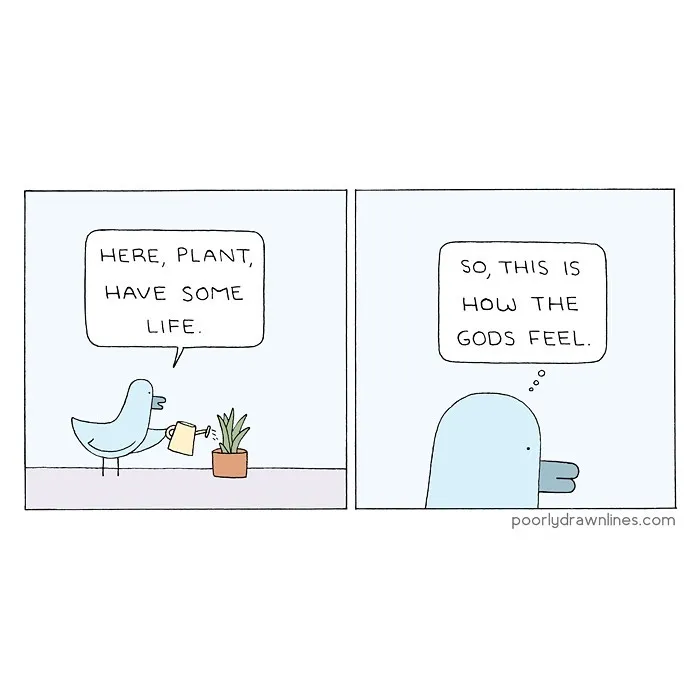 30 Funny Comics With Unexpected Endings By “Poorly Drawn Lines” (New Pics)