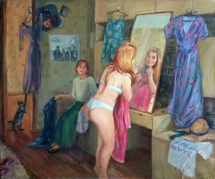Artist Creates 100 Paintings That You Will Probably Relate To If You Grew Up In Slavic Countries