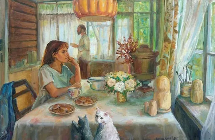Artist Creates 100 Paintings That You Will Probably Relate To If You Grew Up In Slavic Countries