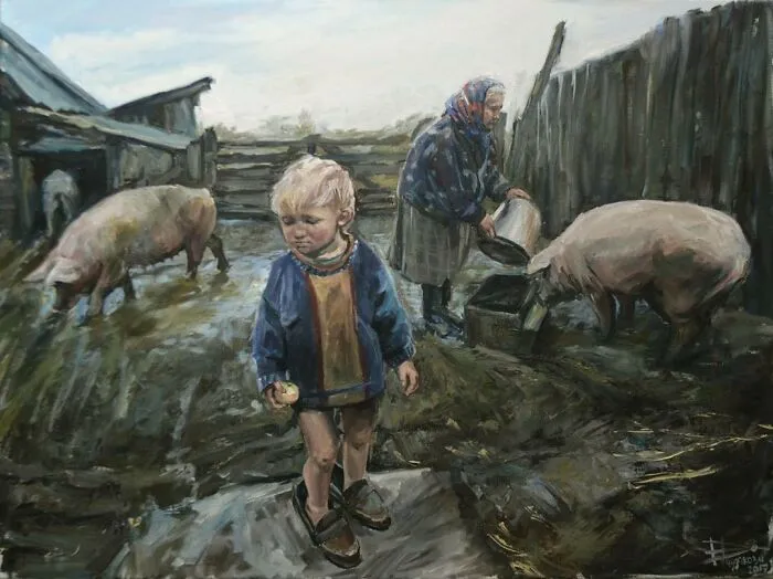Artist Creates 100 Paintings That You Will Probably Relate To If You Grew Up In Slavic Countries