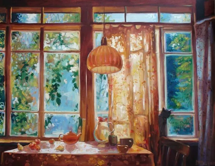 Artist Creates 100 Paintings That You Will Probably Relate To If You Grew Up In Slavic Countries