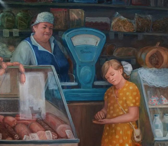 Artist Creates 100 Paintings That You Will Probably Relate To If You Grew Up In Slavic Countries