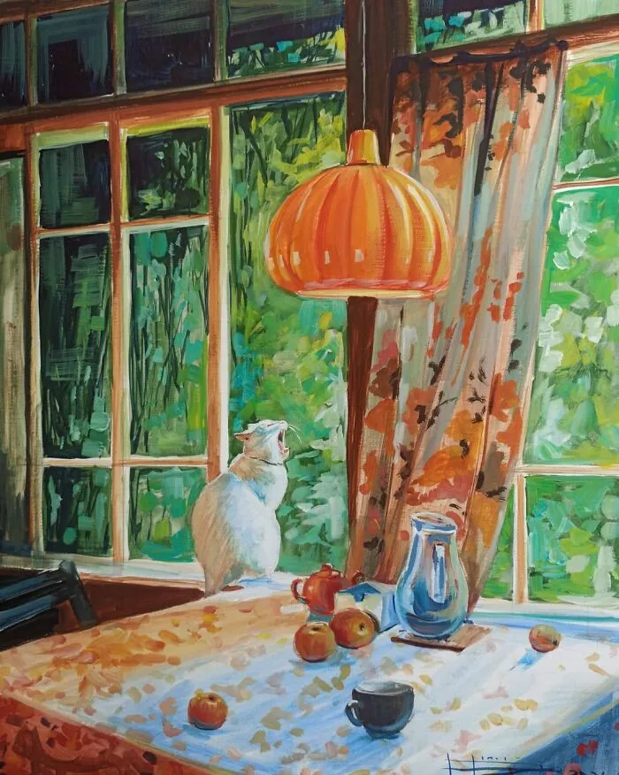 Artist Creates 100 Paintings That You Will Probably Relate To If You Grew Up In Slavic Countries