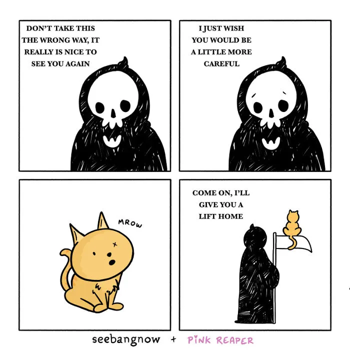 My 30 New Comics About The Brighter Side Of The Grim Reaper