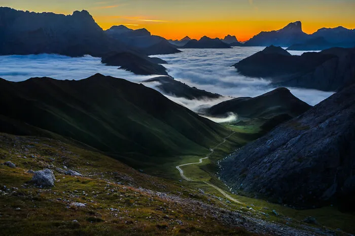 Arquitectura y tecnología, mejor obra: “Morgenstimmung In Den Bergen” por Rong Yang