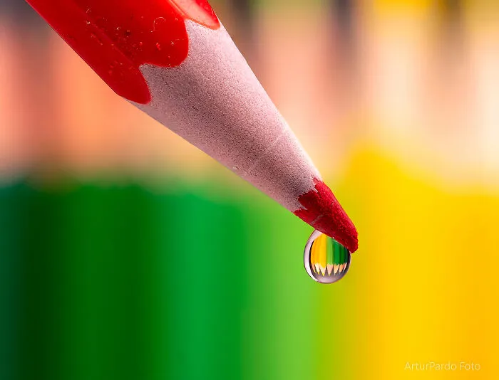 Hobby And Leisure - By Artur Pardo. Color Pencil Refraction