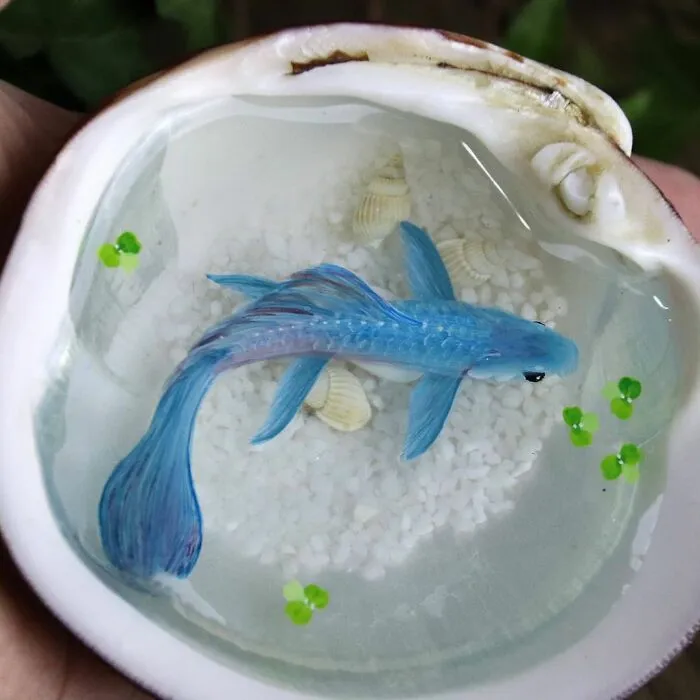 30 Beautiful And Detailed Paintings In Resin By This Artist