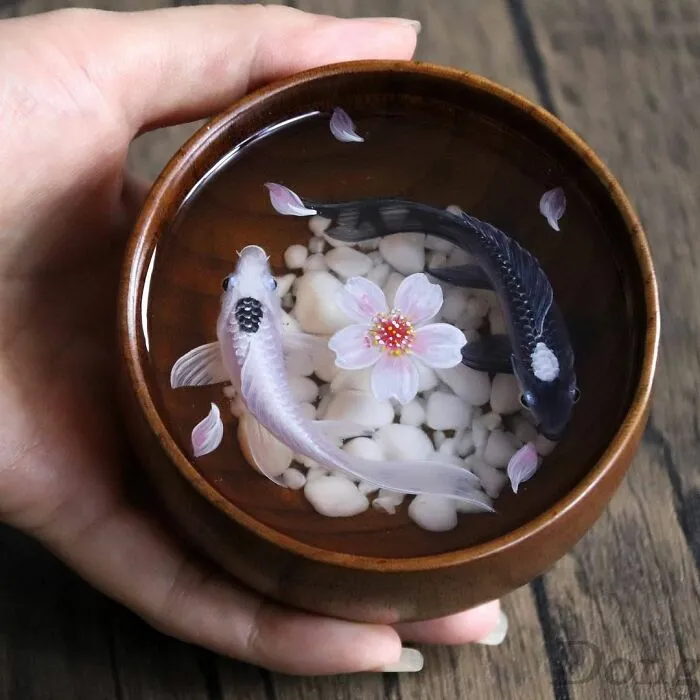 30 Beautiful And Detailed Paintings In Resin By This Artist