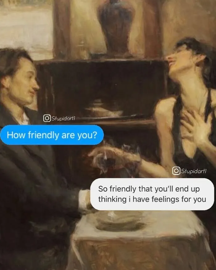 Artist Gives Captions To Paintings, And It’s Somewhat Deep And Funny (30 Pics)