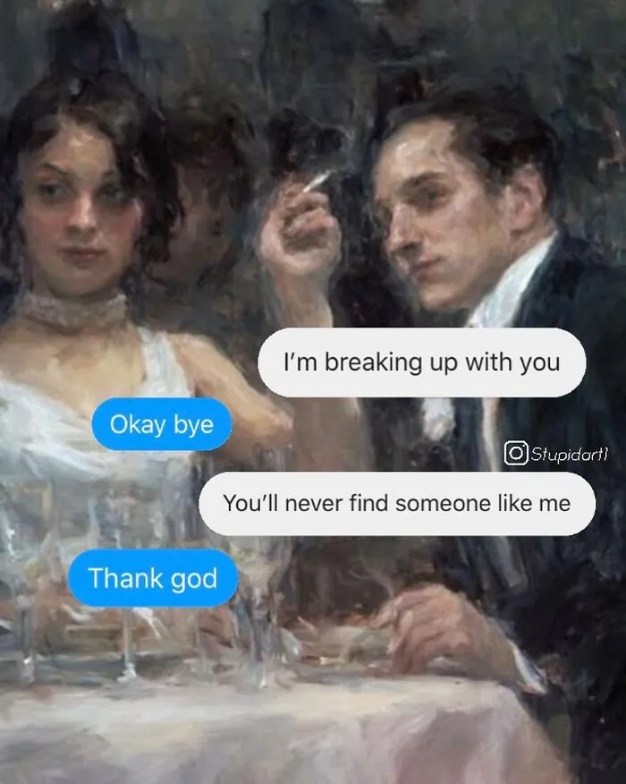 The Artist Gives Voice To Characters From Classic Paintings And 180,000 Followers Approve The Idea