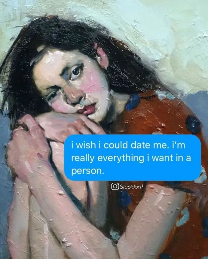 Artist Gives Captions To Paintings, And It’s Somewhat Deep And Funny (30 Pics)