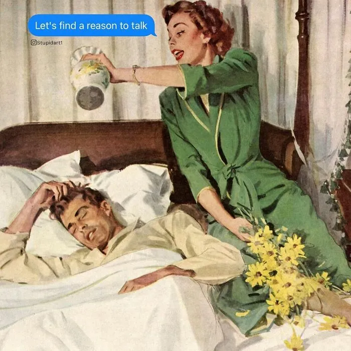 Artist Gives Captions To Paintings, And It’s Somewhat Deep And Funny (30 Pics)