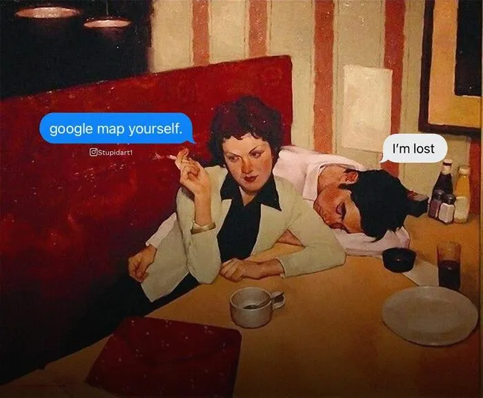 Artist Gives Captions To Paintings, And It’s Somewhat Deep And Funny (30 Pics)